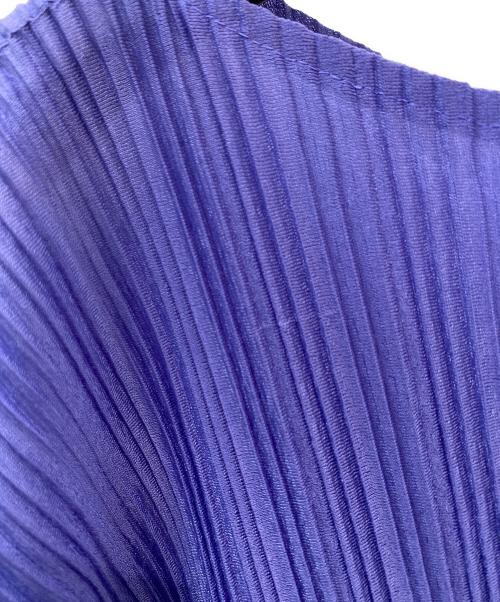 PLEATS PLEASE（プリーツプリーズ）PLEATS PLEASE (プリーツプリーズ) プリーツブラウス パープル サイズ:3の古着・服飾アイテム