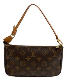 LOUIS VUITTON（ルイ ヴィトン）の古着「モノグラム/ポシェット・アクセソワール」｜ブラウン