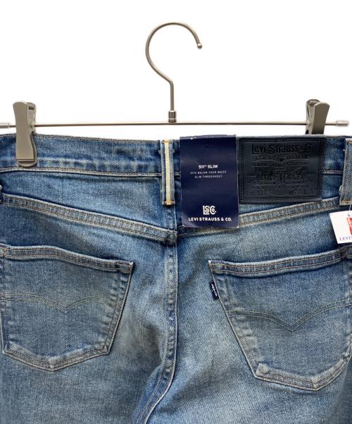 LEVI'S（リーバイス）LEVI'S (リーバイス) BLUETAB 511 スリムフィット ミディアムインディゴ MADE IN JAPAN インディゴ サイズ:71cm(28)の古着・服飾アイテム
