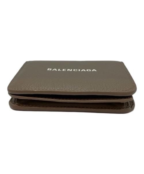 BALENCIAGA（バレンシアガ）BALENCIAGA (バレンシアガ) 2つ折り財布 ベージュの古着・服飾アイテム