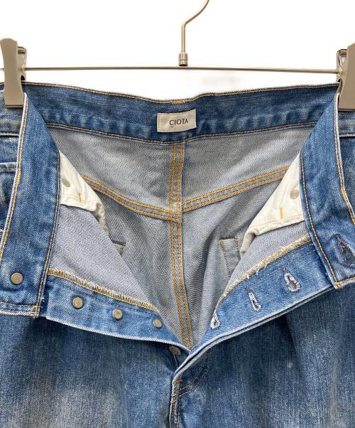 CIOTA（シオタ）CIOTA (シオタ) 本藍スビンコットン 13.5oz ストレートデニム ブルー サイズ:81cm(W32)の古着・服飾アイテム
