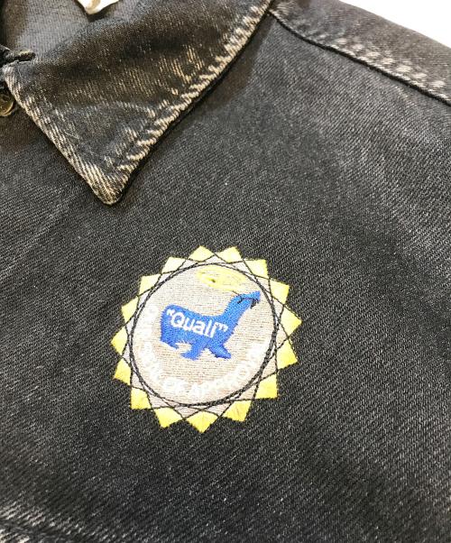 LEE（リー）LEE (リー) 220-J 後染めデニムジャケット ブラック サイズ:XLの古着・服飾アイテム