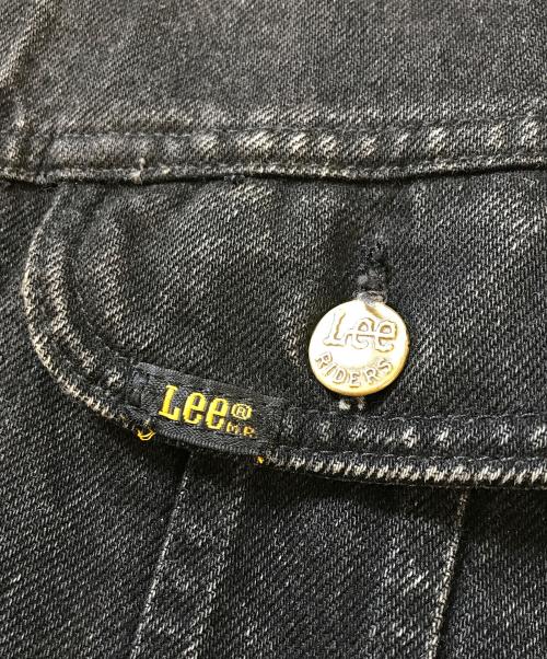 LEE（リー）LEE (リー) 220-J 後染めデニムジャケット ブラック サイズ:XLの古着・服飾アイテム