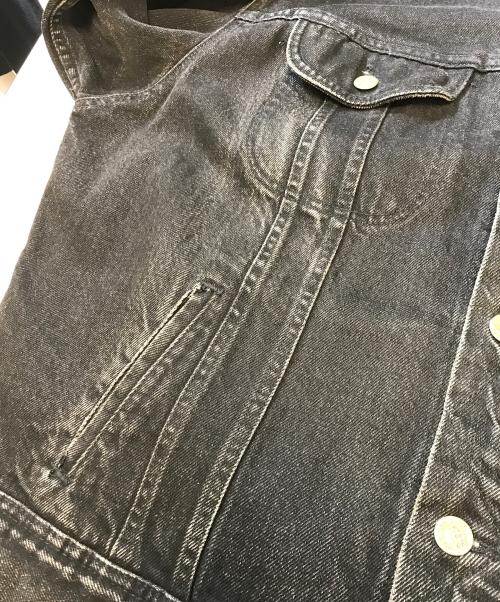 LEE（リー）LEE (リー) 220-J 後染めデニムジャケット ブラック サイズ:XLの古着・服飾アイテム