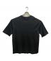 BATONER（バトナ―）の古着「32G SMOOTH KNIT CREW NECK T-SHIRT」｜ブラック