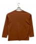 ATON (エイトン) Oversized Long Sleeve T-Shirt ブラウン サイズ:SIZE 4：6000円
