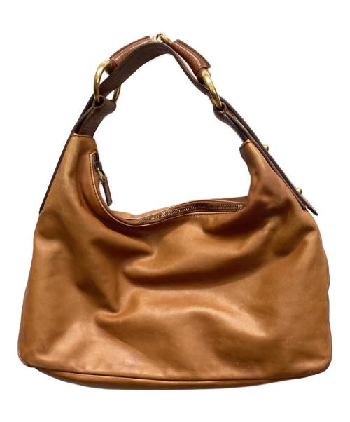 GUCCI（グッチ）GUCCI (グッチ) ホースビットワンショルダーバッグ キャメルの古着・服飾アイテム