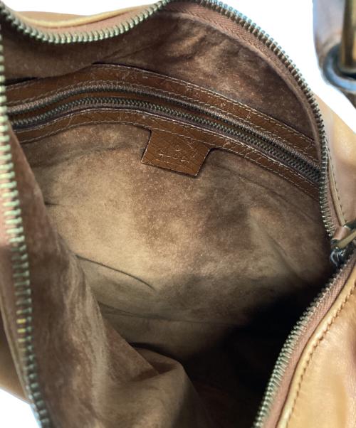 GUCCI（グッチ）GUCCI (グッチ) ホースビットワンショルダーバッグ キャメルの古着・服飾アイテム