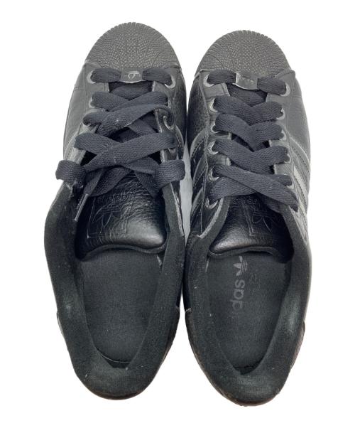 adidas（アディダス）adidas (アディダス) SUPERSTAR II ブラック サイズ:26.5の古着・服飾アイテム