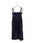 GANNI (ガニー) Double Satin String Long Dress ブラック サイズ:36：20000円