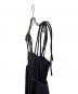 中古・古着 GANNI (ガニー) Double Satin String Long Dress ブラック サイズ:36：20000円