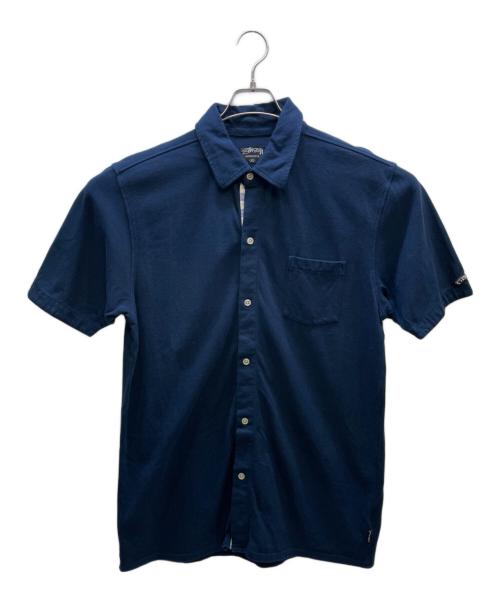 stussy（ステューシー）stussy (ステューシー) 半袖シャツ ネイビー サイズ:XLの古着・服飾アイテム