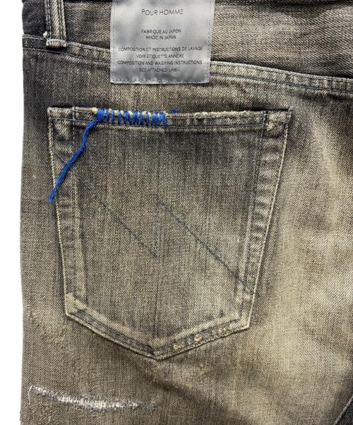 Yohji Yamamoto pour homme（ヨウジヤマモト プールオム）Yohji Yamamoto pour homme (ヨウジヤマモト プールオム) NEIGHBORHOOD (ネイバーフッド) Savage Denim DP Basic ブラック サイズ:XLの古着・服飾アイテム