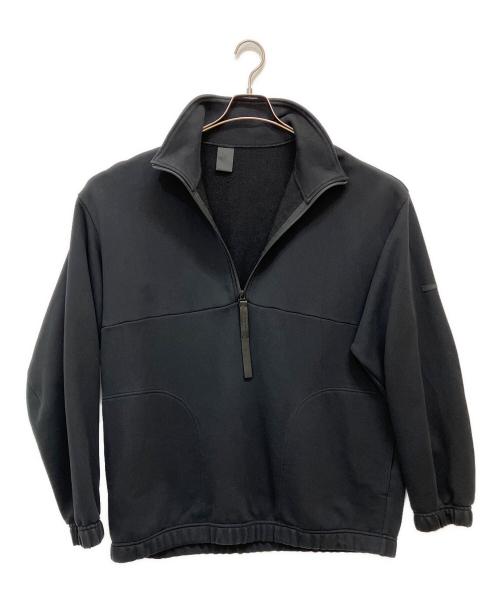 N.HOOLYWOOD（エヌ ハリウッド）N.HOOLYWOOD (エヌ ハリウッド) HALF ZIP BLOUSON ブラック サイズ:SIZE 38の古着・服飾アイテム