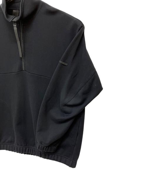 N.HOOLYWOOD（エヌ ハリウッド）N.HOOLYWOOD (エヌ ハリウッド) HALF ZIP BLOUSON ブラック サイズ:SIZE 38の古着・服飾アイテム