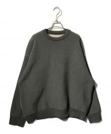 N.HOOLYWOOD（エヌ ハリウッド）の古着「EXCHANGE SERVICE TOPS KNIT」｜オリーブ
