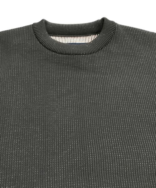 N.HOOLYWOOD（エヌ ハリウッド）N.HOOLYWOOD (エヌ ハリウッド) EXCHANGE SERVICE TOPS KNIT オリーブ サイズ:38の古着・服飾アイテム
