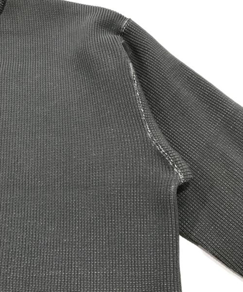 N.HOOLYWOOD（エヌ ハリウッド）N.HOOLYWOOD (エヌ ハリウッド) EXCHANGE SERVICE TOPS KNIT オリーブ サイズ:38の古着・服飾アイテム
