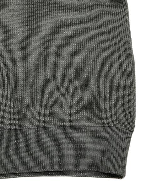 N.HOOLYWOOD（エヌ ハリウッド）N.HOOLYWOOD (エヌ ハリウッド) EXCHANGE SERVICE TOPS KNIT オリーブ サイズ:38の古着・服飾アイテム