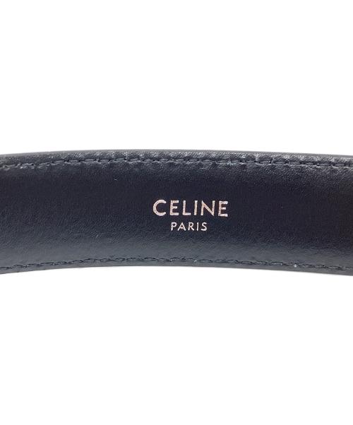 CELINE（セリーヌ）CELINE (セリーヌ) トリオンフキャンバスベルト ブラウンの古着・服飾アイテム