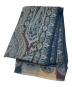ETRO (エトロ) ウールシルクストール ネイビー：5000円