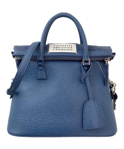 Maison Margiela（メゾンマルジェラ）Maison Margiela (メゾンマルジェラ) 5AC ミニ ショルダーバッグ ブルー サイズ:ミニの古着・服飾アイテム
