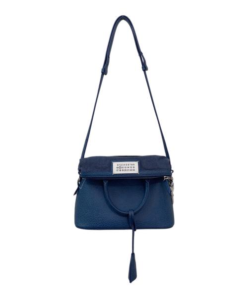 Maison Margiela（メゾンマルジェラ）Maison Margiela (メゾンマルジェラ) 5AC ミニ ショルダーバッグ ブルー サイズ:ミニの古着・服飾アイテム
