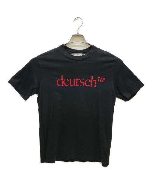 JOHN LAWRENCE SULLIVAN（ジョン ローレンス サリバン）JOHN LAWRENCE SULLIVAN (ジョン ローレンス サリバン) Tシャツ ブラック サイズ:Mの古着・服飾アイテム