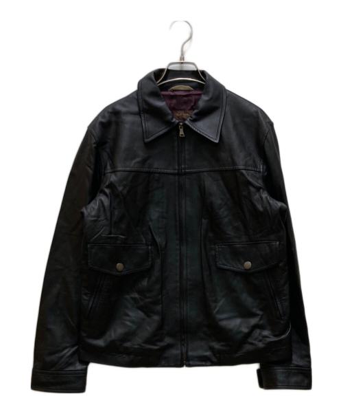 Paul Smith COLLECTION（ポールスミス コレクション）Paul Smith COLLECTION (ポールスミス コレクション) ラムレザージャケット ブラック サイズ:Ｍの古着・服飾アイテム