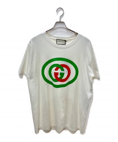中古・古着通販】GUCCI (グッチ) インターロッキングG プリントTシャツ
