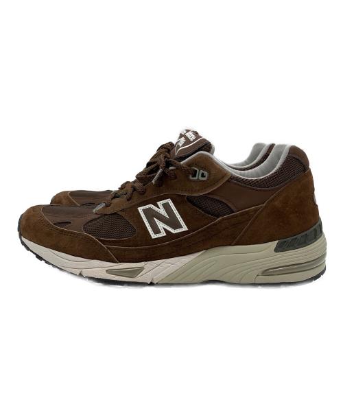 NEW BALANCE（ニューバランス）NEW BALANCE (ニューバランス) ローカットスニーカー ブラウン サイズ:UK9の古着・服飾アイテム