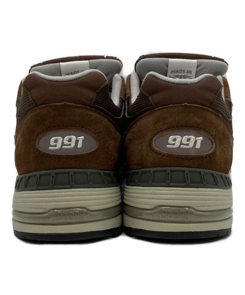 NEW BALANCE（ニューバランス）NEW BALANCE (ニューバランス) ローカットスニーカー ブラウン サイズ:UK9の古着・服飾アイテム
