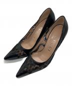 GUCCIグッチ）の古着「パンプス」｜ブラック
