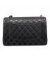 CHANEL (シャネル) マトラッセ30 クラシック ラージ Wフラップ ショルダーバッグ/Classic Large Double Flap Shoulder Bag Matelassé 30 ブラック/シルバー金具 サイズ:30：1300000円