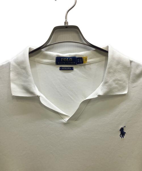 POLO RALPH LAUREN（ポロ・ラルフローレン）POLO RALPH LAUREN (ポロ・ラルフローレン) ポロシャツ ホワイト サイズ:XLの古着・服飾アイテム