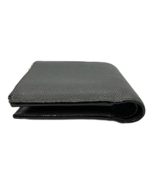 Valextra（ヴァレクストラ）Valextra (ヴァレクストラ) 2つ折り財布 グレーの古着・服飾アイテム
