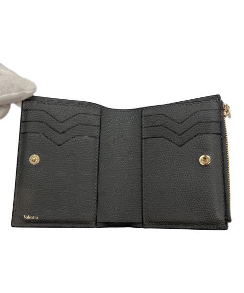 Valextra（ヴァレクストラ）Valextra (ヴァレクストラ) 2つ折り財布 グレーの古着・服飾アイテム