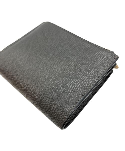 Valextra（ヴァレクストラ）Valextra (ヴァレクストラ) 2つ折り財布 グレーの古着・服飾アイテム