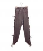 SUGARHILLシュガーヒル）の古着「BIKER SWEAT PANTS」｜パープル