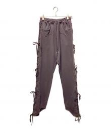 SUGARHILL（シュガーヒル）の古着「BIKER SWEAT PANTS」｜パープル