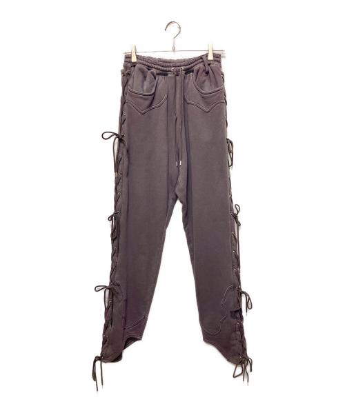 SUGARHILL（シュガーヒル）SUGARHILL (シュガーヒル) BIKER SWEAT PANTS パープル サイズ:28の古着・服飾アイテム