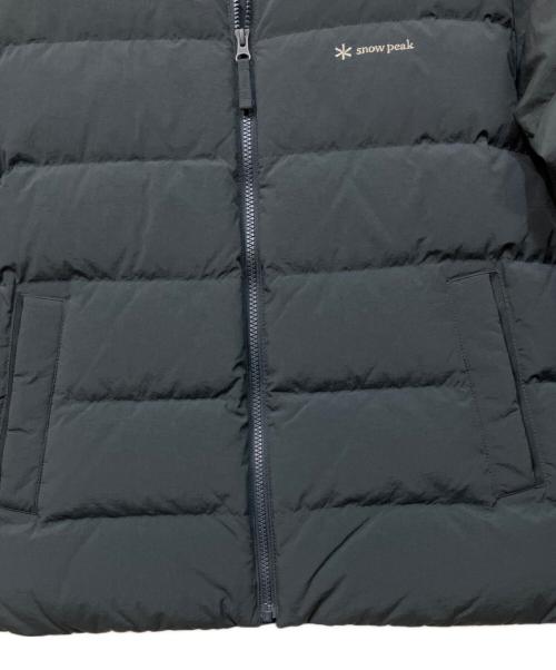 Snow peak（スノーピーク）Snow peak (スノーピーク) ランドライトウエイトダウンジャケット ダークグレー サイズ:SIZE Lの古着・服飾アイテム
