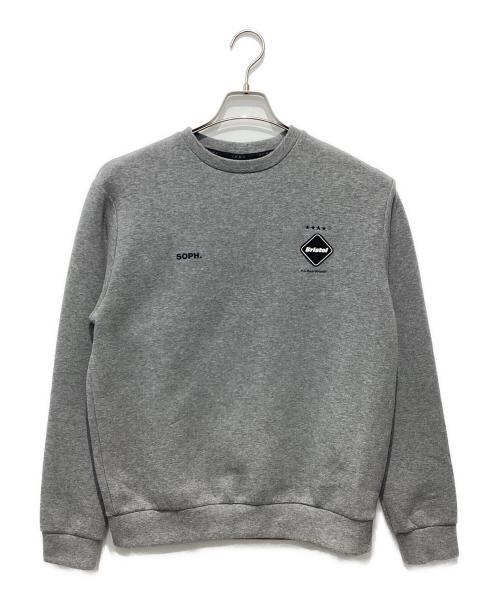 F.C.R.B.（エフシーレアルブリストル）F.C.R.B. (エフシーレアルブリストル) TECH SWEAT CREWNECK TOP グレー サイズ:Mの古着・服飾アイテム