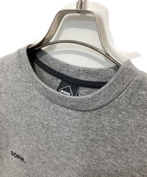F.C.R.B.（エフシーレアルブリストル）F.C.R.B. (エフシーレアルブリストル) TECH SWEAT CREWNECK TOP グレー サイズ:Mの古着・服飾アイテム