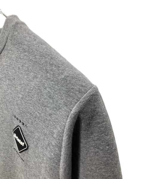 F.C.R.B.（エフシーレアルブリストル）F.C.R.B. (エフシーレアルブリストル) TECH SWEAT CREWNECK TOP グレー サイズ:Mの古着・服飾アイテム