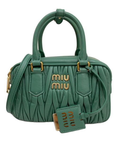 MIU MIU（ミュウミュウ）MIU MIU (ミュウミュウ) アルカディ スモール SALVIAの古着・服飾アイテム