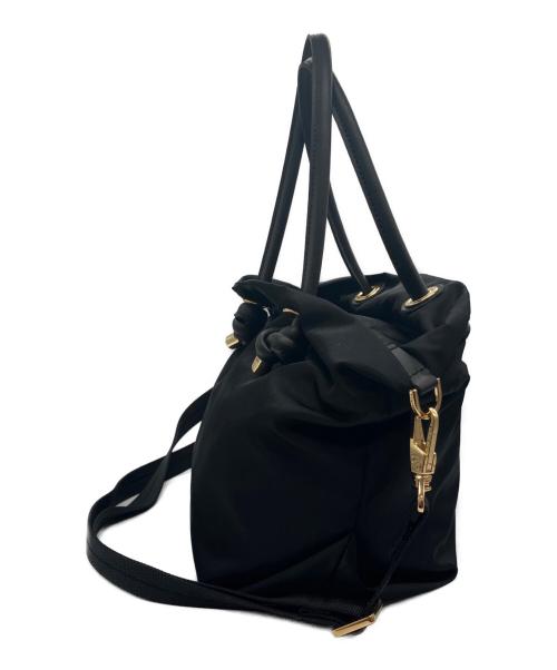 VIOLAd'ORO（ヴィオラドーロ）VIOLAd'ORO (ヴィオラドーロ) BIANCA 2WAYトートバッグ ブラック サイズ:-の古着・服飾アイテム