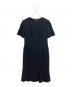 NOUV CONFINI（ヌーヴコンフィニ）の古着「116-0001　フォーマルワンピース」｜ネイビー