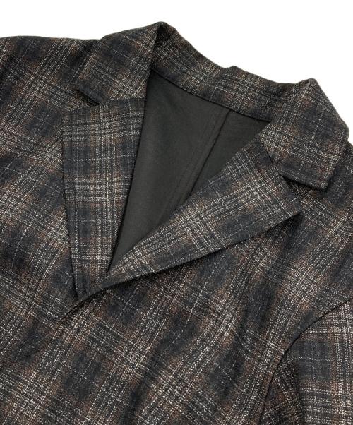 Ameri（アメリ）AMERI (アメリ) WAIST CROSS CHECK DRESS／ウエストクロスチェックドレス ネイビー サイズ:Sの古着・服飾アイテム
