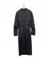 AMERI (アメリ) WAIST CROSS CHECK DRESS／ウエストクロスチェックドレス ネイビー サイズ:S：15000円